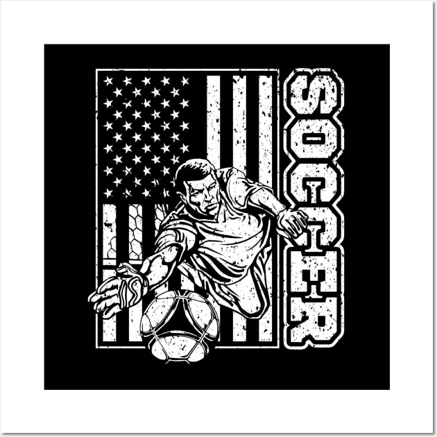 US Team Soccer Goalie Wall Art by megasportsfan